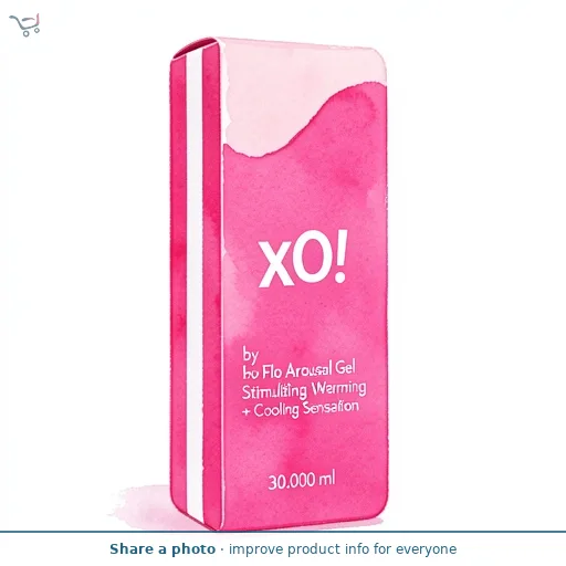 XO! by Flo Arousal Gel Stimulating Warming + Cooling Sensation 30ml