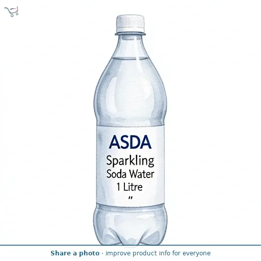ASDA Sparkling Soda Water 1 Litre
