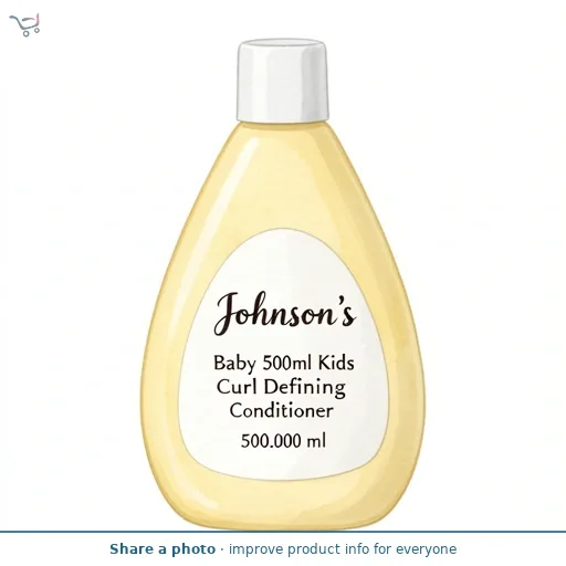 Johnson's Baby 500ml Kids Curl Defining Conditioner