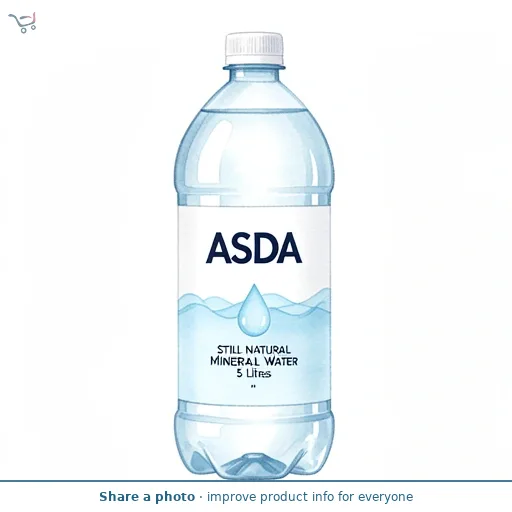 ASDA Still Natural Mineral Water 5 Litres