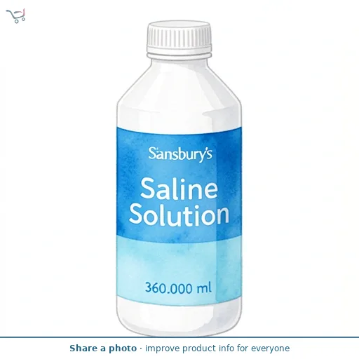 Sainsbury's Saline Solution 360ml