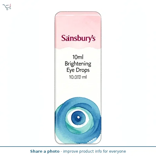 Sainsbury's 10ml Brightening Eye Drops
