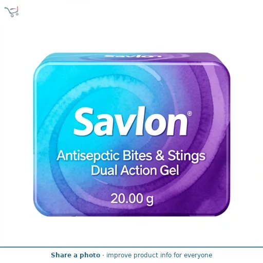 Savlon Antiseptic Bites & Stings Dual Action Gel 20g