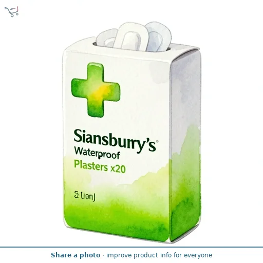 Sainsbury's Waterproof Plasters x20