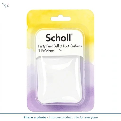 Scholl Party Feet Ball of Foot Cushions 1 Pair