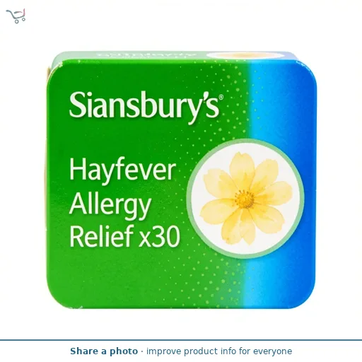 Sainsbury's Hayfever & Allergy Relief x30