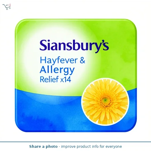 Sainsbury's Hayfever & Allergy Relief x14