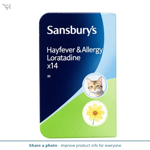 Sainsbury's Hayfever & Allergy Loratadine x14