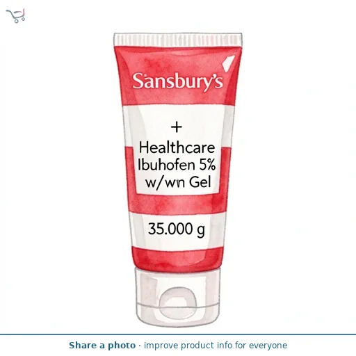Sainsbury's + Healthcare Ibuprofen 5% w/w Gel 35g
