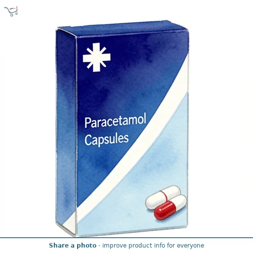 Sainsbury's Paracetamol Capsules x16