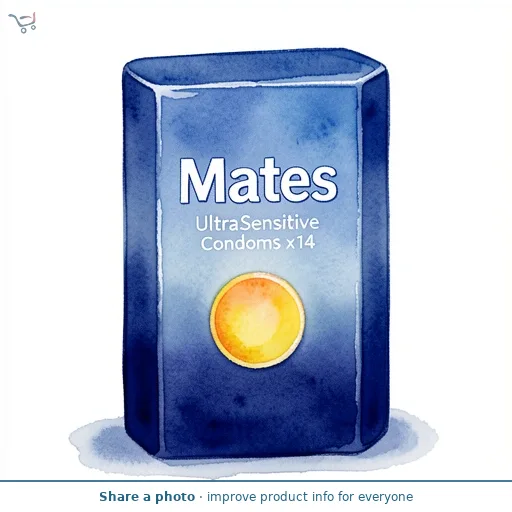 Mates UltraSensitive Condoms x14