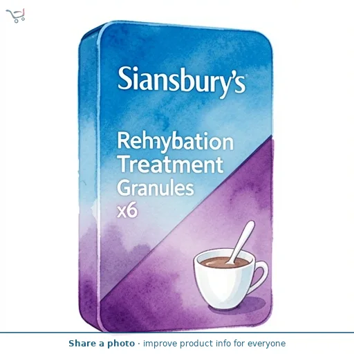 Sainsbury's Rehydration Treatment Granules x6