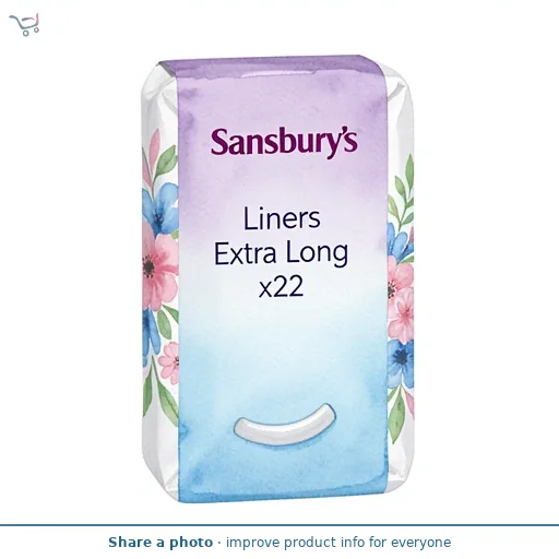 Sainsbury's Liners Extra Long x22
