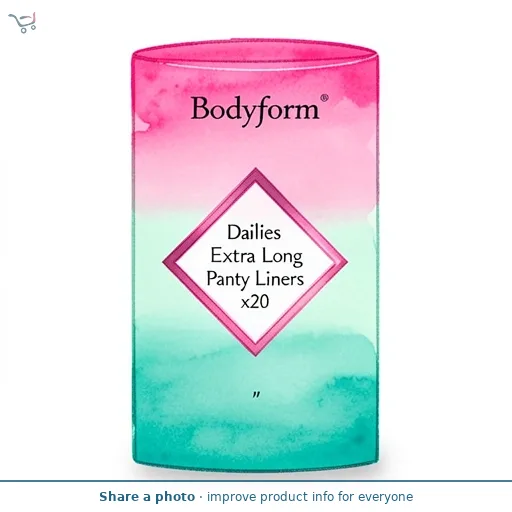 Bodyform Dailies Extra Long Panty Liners x20
