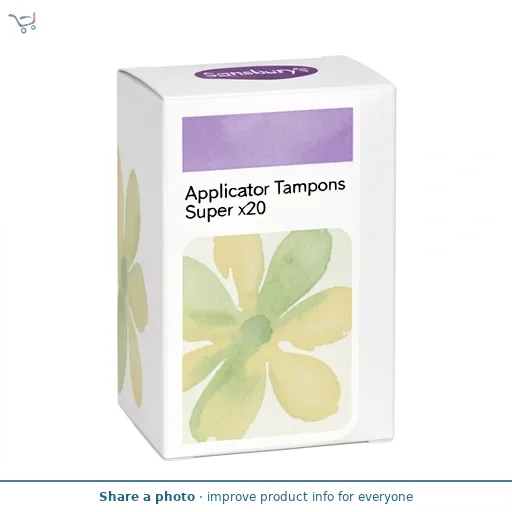 Sainsbury's Applicator Tampons Super x20