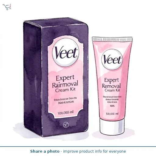 Veet Expert Hair Removal Cream Kit 2x50ml