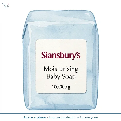 Sainsbury's Moisturising Baby Soap 100g