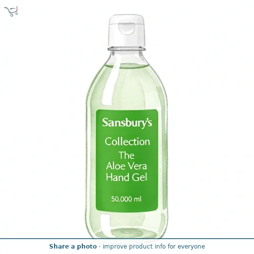 Sainsbury's The Collection Aloe Vera Hand Gel 50ml