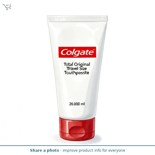 Colgate Total Original Travel Size Toothpaste 20ml