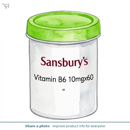 Sainsbury's Vitamin B6 10mgx60