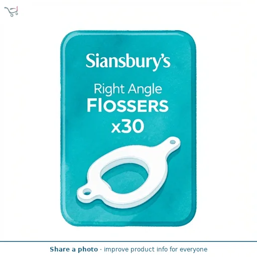 Sainsbury's Right Angle Flossers x30