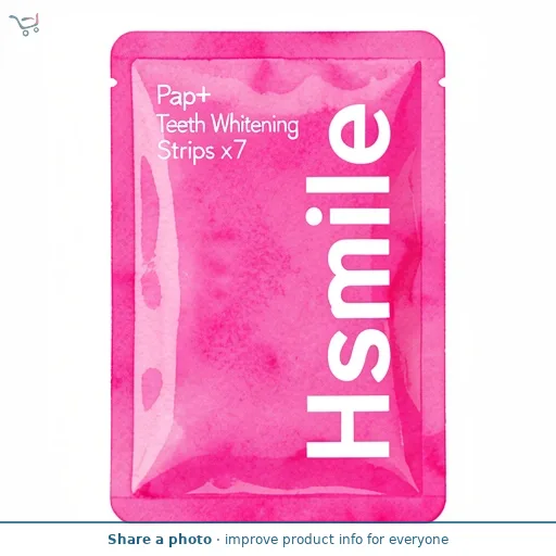 Hismile Pap+ Teeth Whitening Strips x7