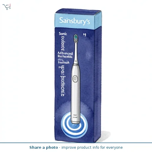 Sainsbury's Sonic Advanced Rechargeable Toothbrush