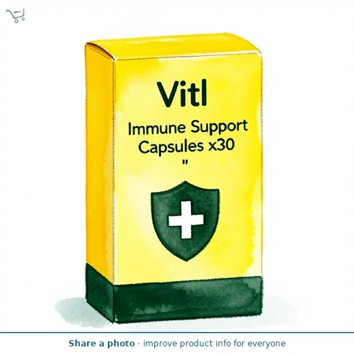 Vitl Immune Support Capsules x30