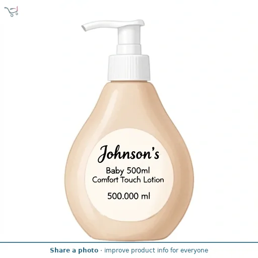 Johnson's Baby 500ml Comfort Touch Lotion