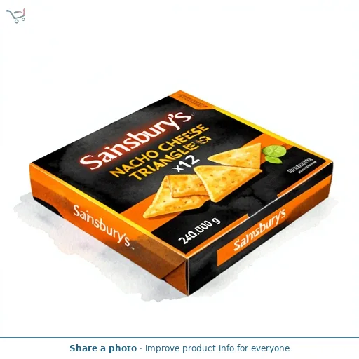 Sainsbury's Nacho Cheese Triangles x12 240g