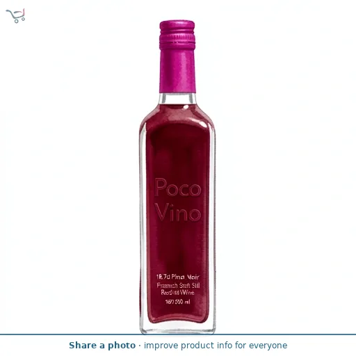 Poco Vino 18.7cl Pinot Noir French Still Red Wine
