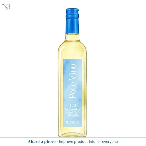 Poco Vino 18.7cl Sauvignon Blanc French Still White Wine