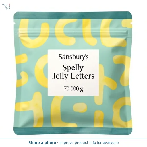 Sainsbury's Spelly Jelly Letters 70g