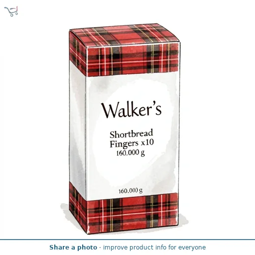 Walker's Shortbread Fingers x10 160g