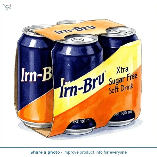 Irn-Bru Xtra Sugar Free Soft Drink 6x330ml