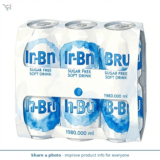 Irn-Bru Sugar Free Soft Drink 6x330ml