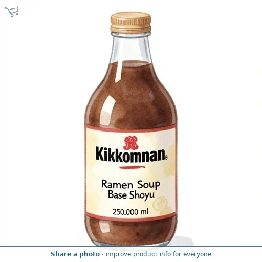 Kikkoman Ramen Soup Base Shoyu 250ml