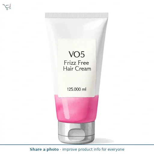 VO5 Frizz Free Hair Cream 125ml