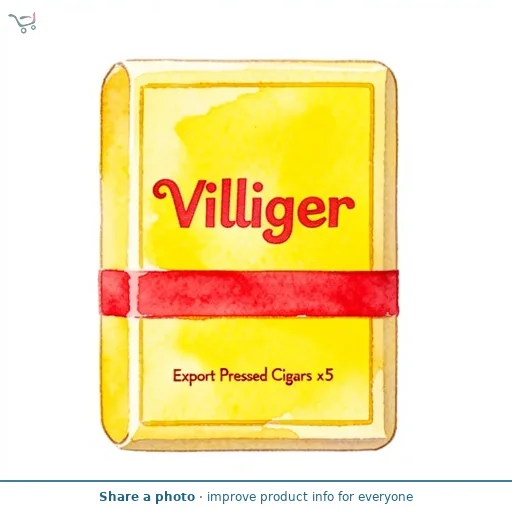 Villiger Export Pressed Cigars x5