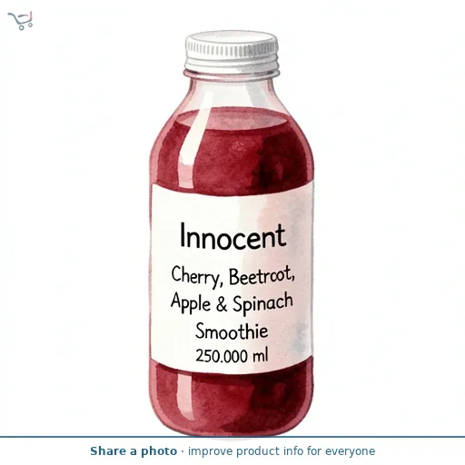 Innocent Cherry, Beetroot, Apple & Spinach Smoothie 250ml