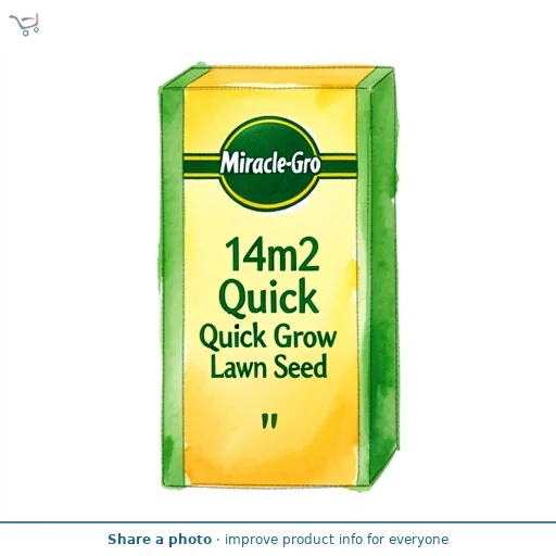 Miracle-Gro 14m2 Quick Grow Lawn Seed