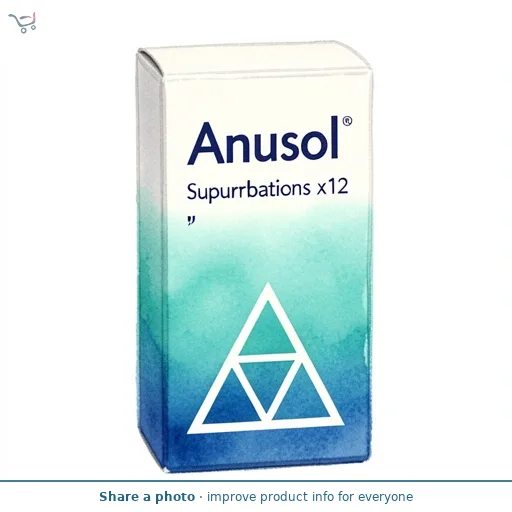 Anusol Suppositories x12