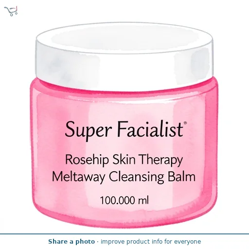 Super Facialist Rosehip Skin Therapy Meltaway Cleansing Balm 100ml