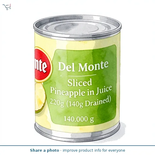 Morrisons Pineapple Slices in Fruit Juice (227g)