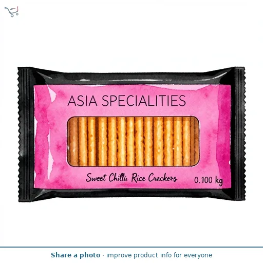 Sweet Chilli Rice Crackers