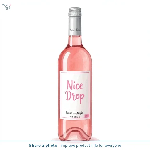 Nice Drop White Zinfandel 750ml