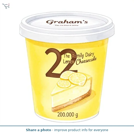 Graham's The Family Dairy Lemon Cheesecake 200g