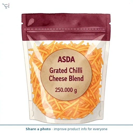 ASDA Grated Chilli Cheese Blend 250g