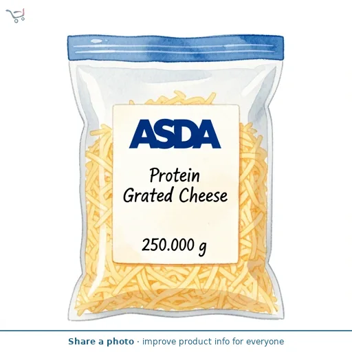 ASDA Protein Grated Cheese 250g