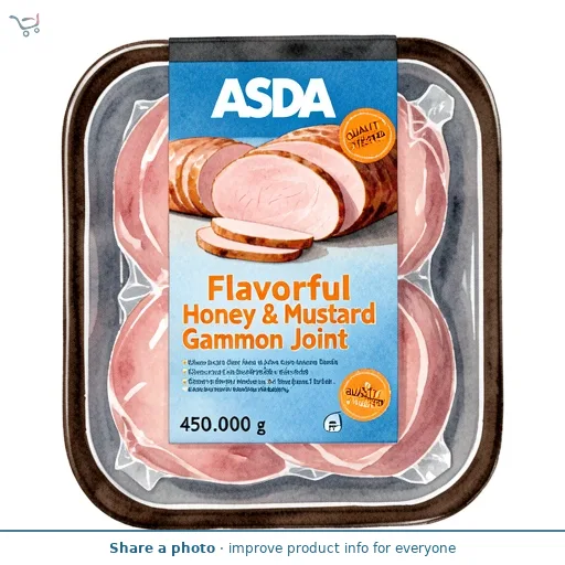 ASDA Flavourful Honey & Mustard Gammon Joint 460g